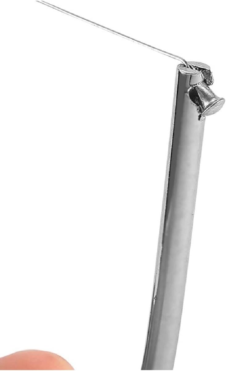 Trancheuse à fil - coupe-fromage, beurre, foie gras - inox - 2 pièces