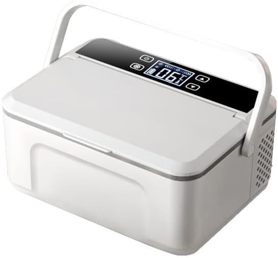Glacière médicale portable - 3 batteries incluses - compacte - réfrigérateur à insuline