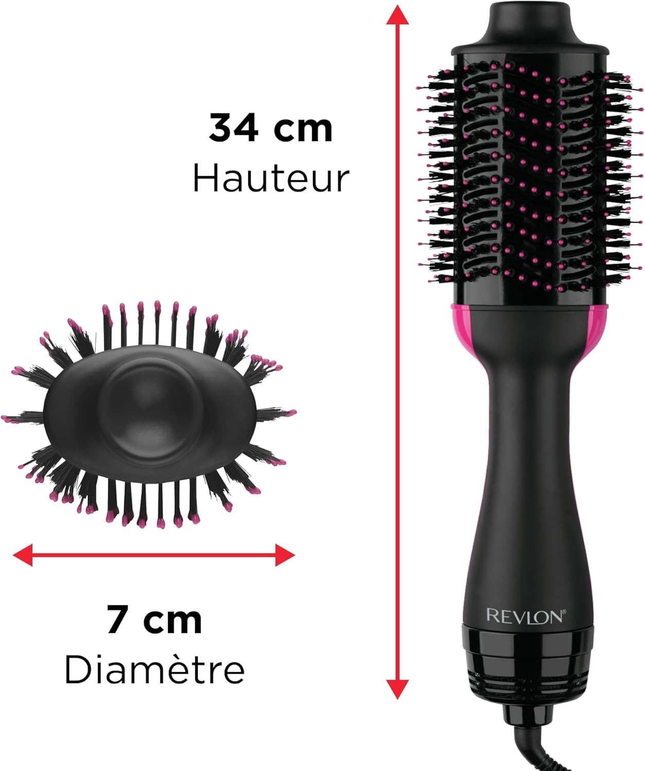 Revlon - Brosse soufflante One-Step, volume, 1100W - RVDR5222