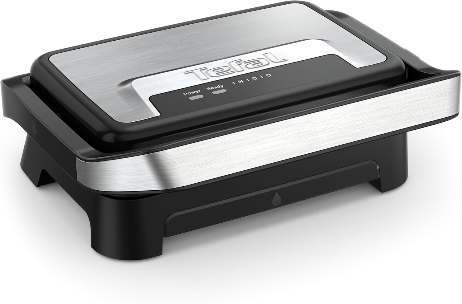 Tefal - Gril Inicio Compact - compact, plaques antiadhésives, nettoyage facile, GC270D10
