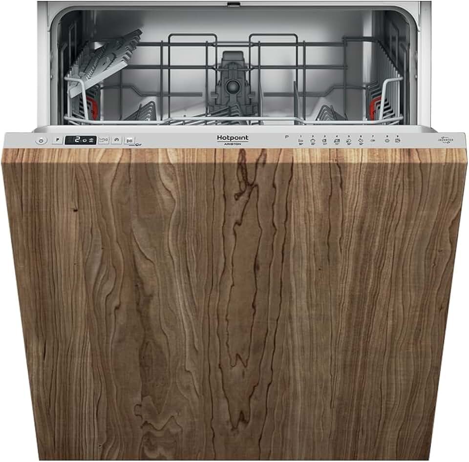 Hotpoint - Lave-vaisselle intégrable 60cm, 14 couverts, silencieux, H2IHD524A