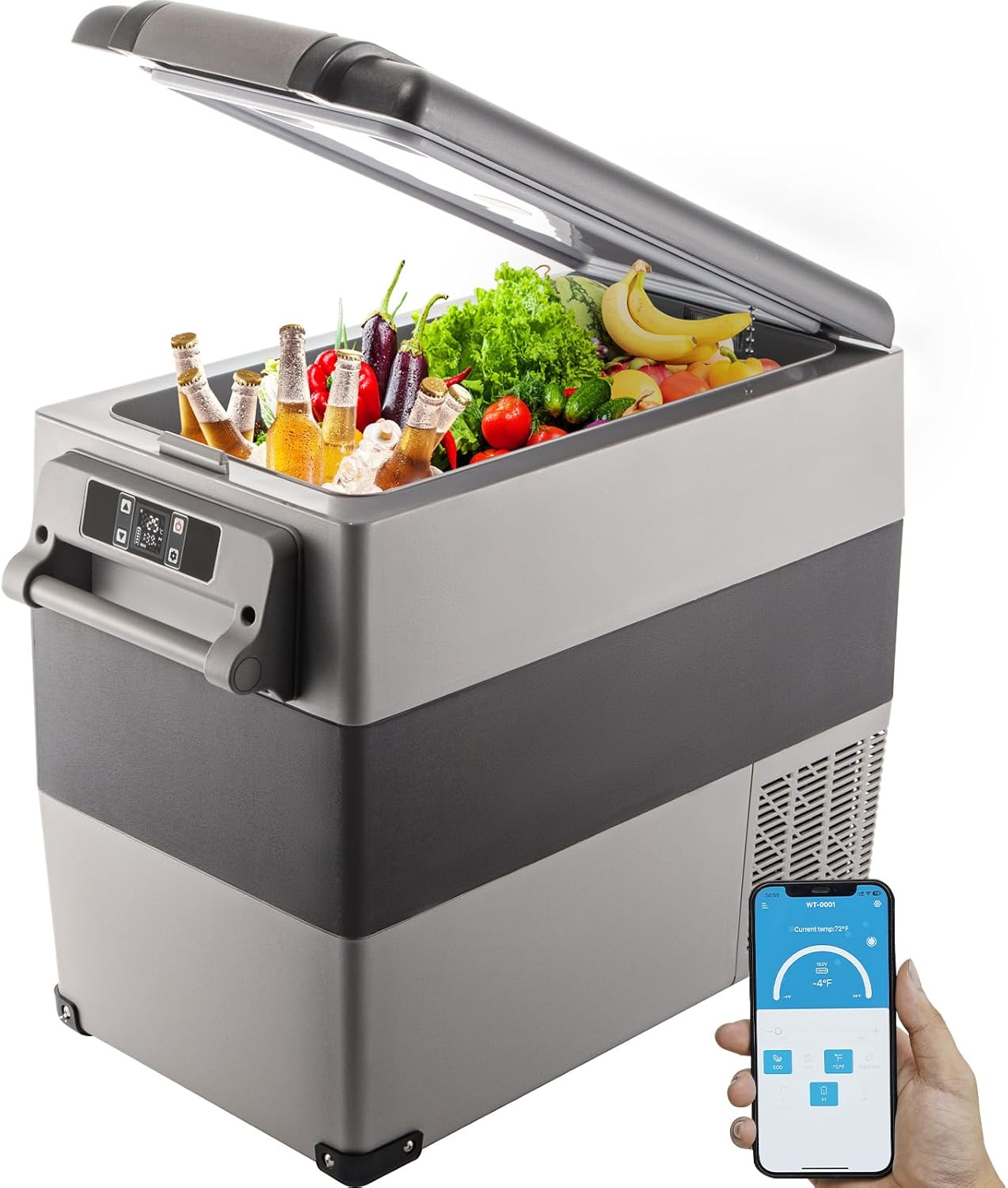 VEVOR - Glacière congélateur portable 50L, -20 à 20°C, écran numérique