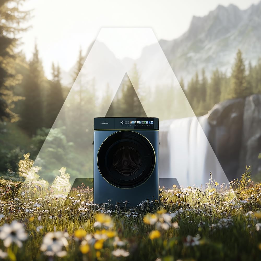 Cecotec - Bolero DressCode 9900 - 9kg, 1400 tr/min, écran 10,3