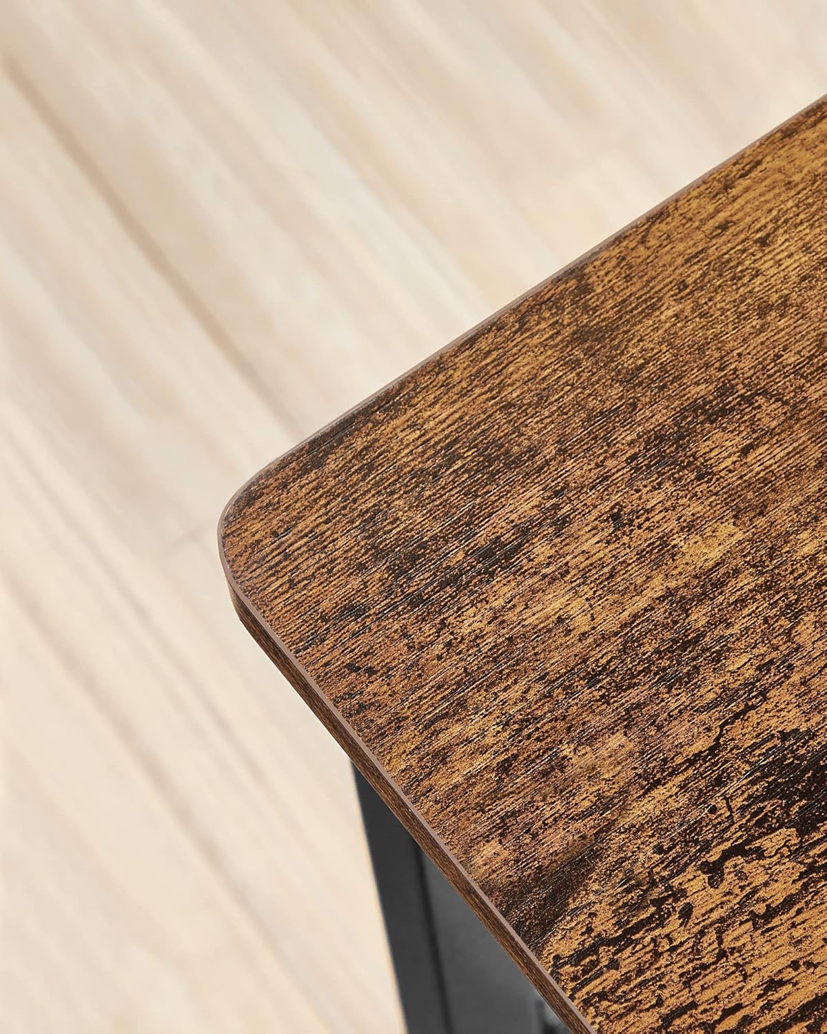 VASAGLE - chaise salle à manger lot de 4 - acier, style industriel, LDC093K02