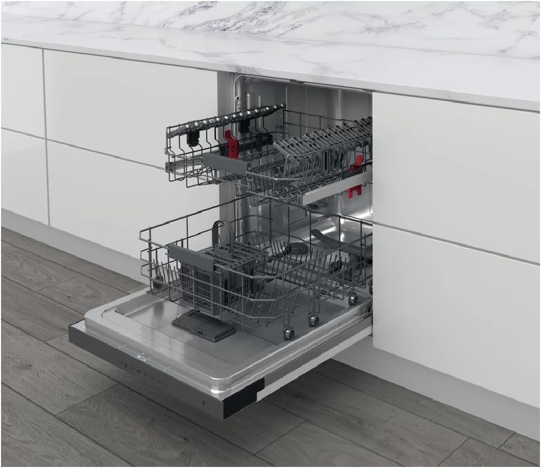 Whirlpool - lave-vaisselle encastrable 60cm, 14 couverts, A++, 46dB, inox - WBC3C26X