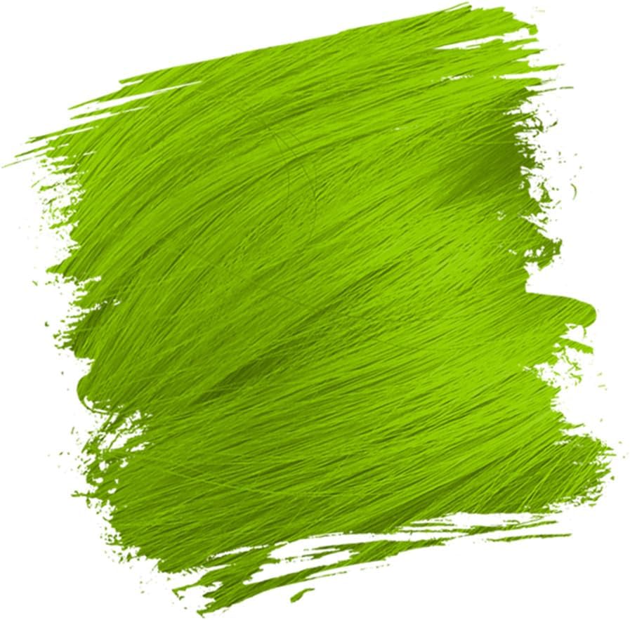 Crazy Color - Coloration Lime Twist - 4x275g - Colorant semi-permanent, Vert intense
