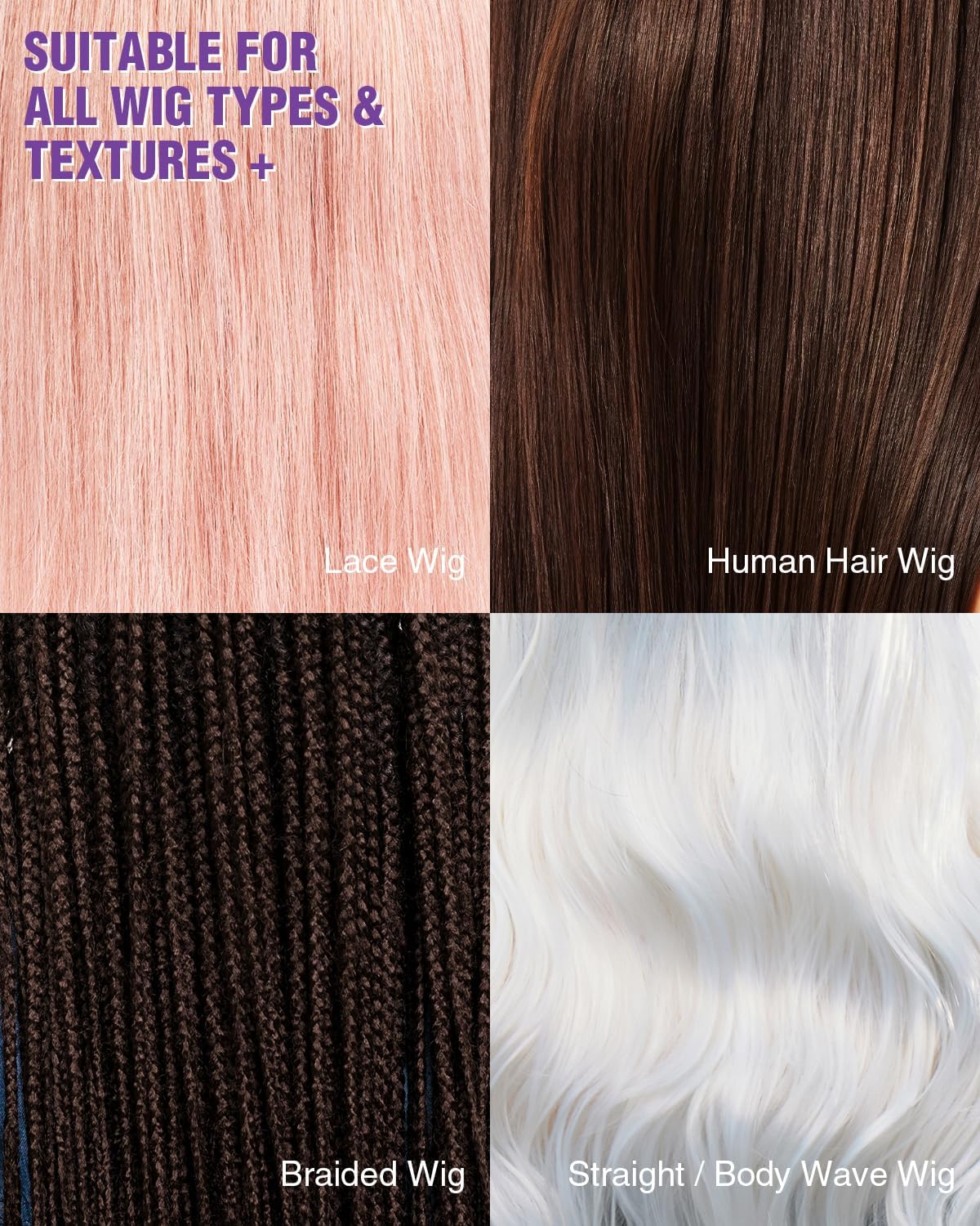 Spray Soin Sans Rinçage - démêlant perruques, jojoba, 100ml