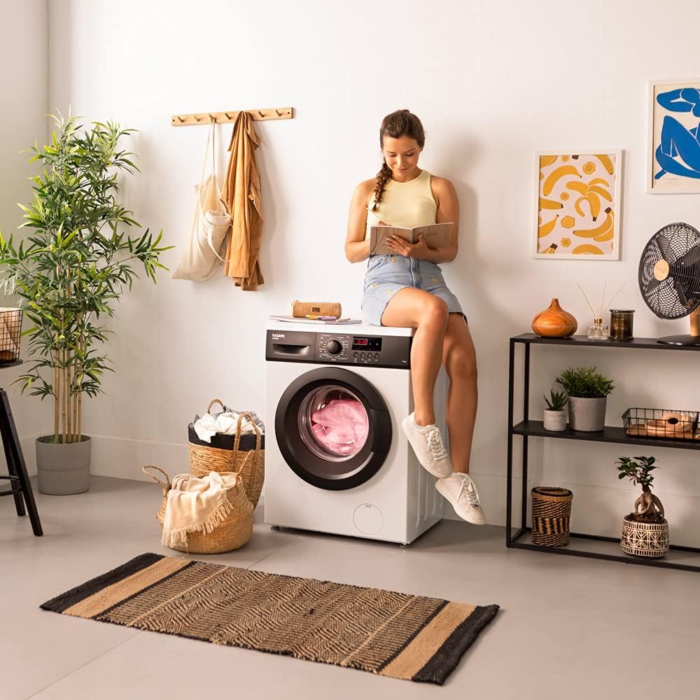 Cecotec - Bolero DressCode 6000 - lave-linge 6kg, 1000rpm, 8 programmes