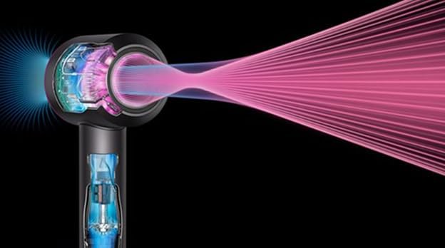Dyson - Supersonic Nural - sèche-cheveux - idéal cheveux bouclés/frisés