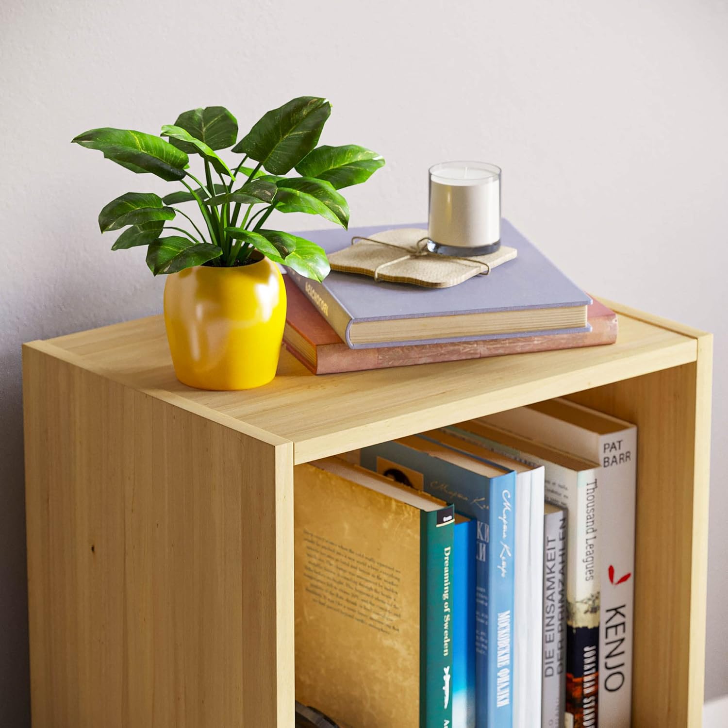 Vida Designs - Oxford 2 niveaux - 54x32x24cm - bibliothèque chêne, rangement compact