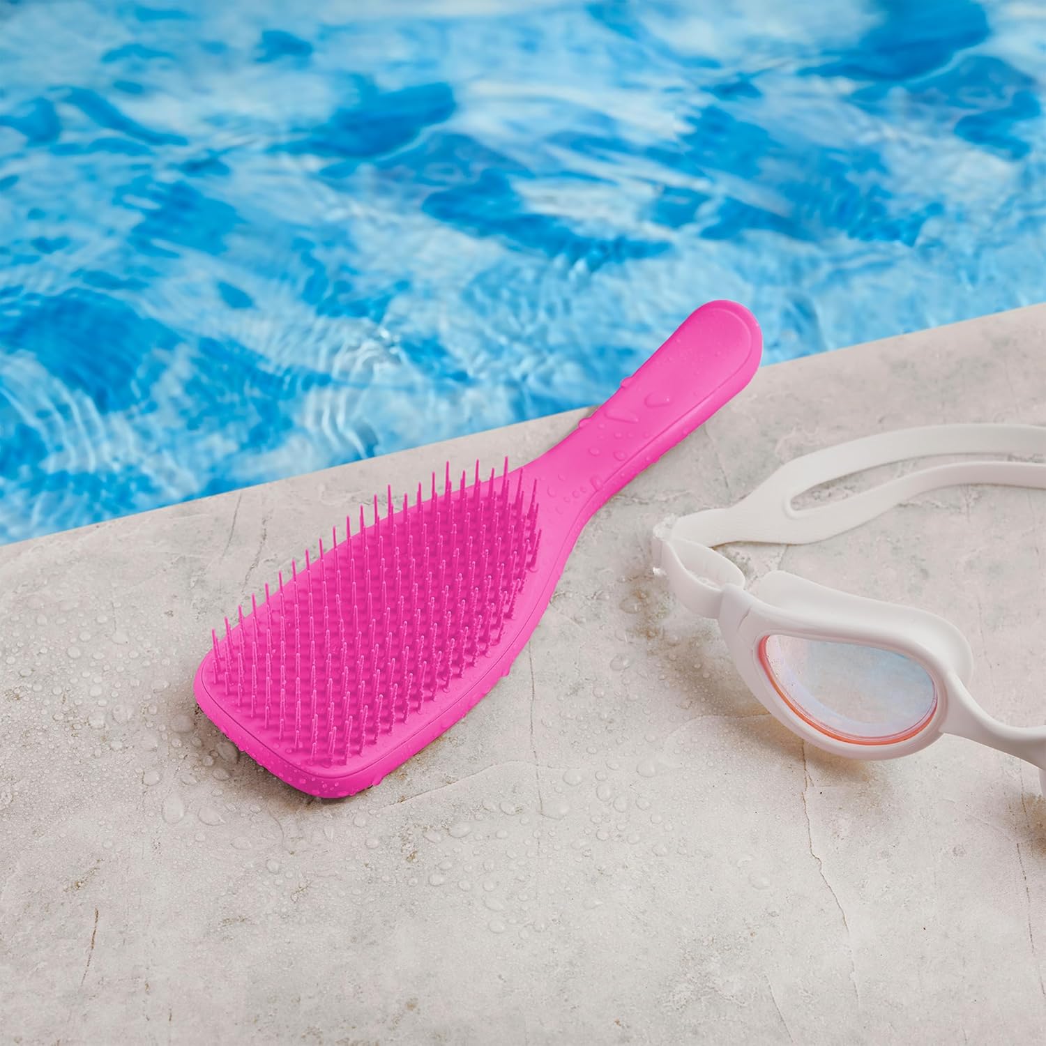 Tangle Teezer - Ultimate Detangler - picots deux niveaux, démêle sans casse, cheveux secs ou mouillés, 25x6 cm