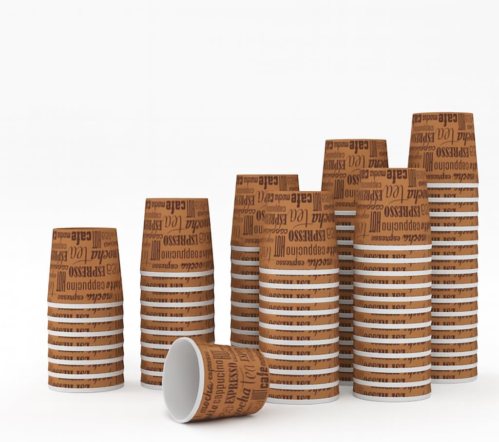 Caramont - 4 Oz Espresso - gobelets carton résistants chaleur, 1000 pièces