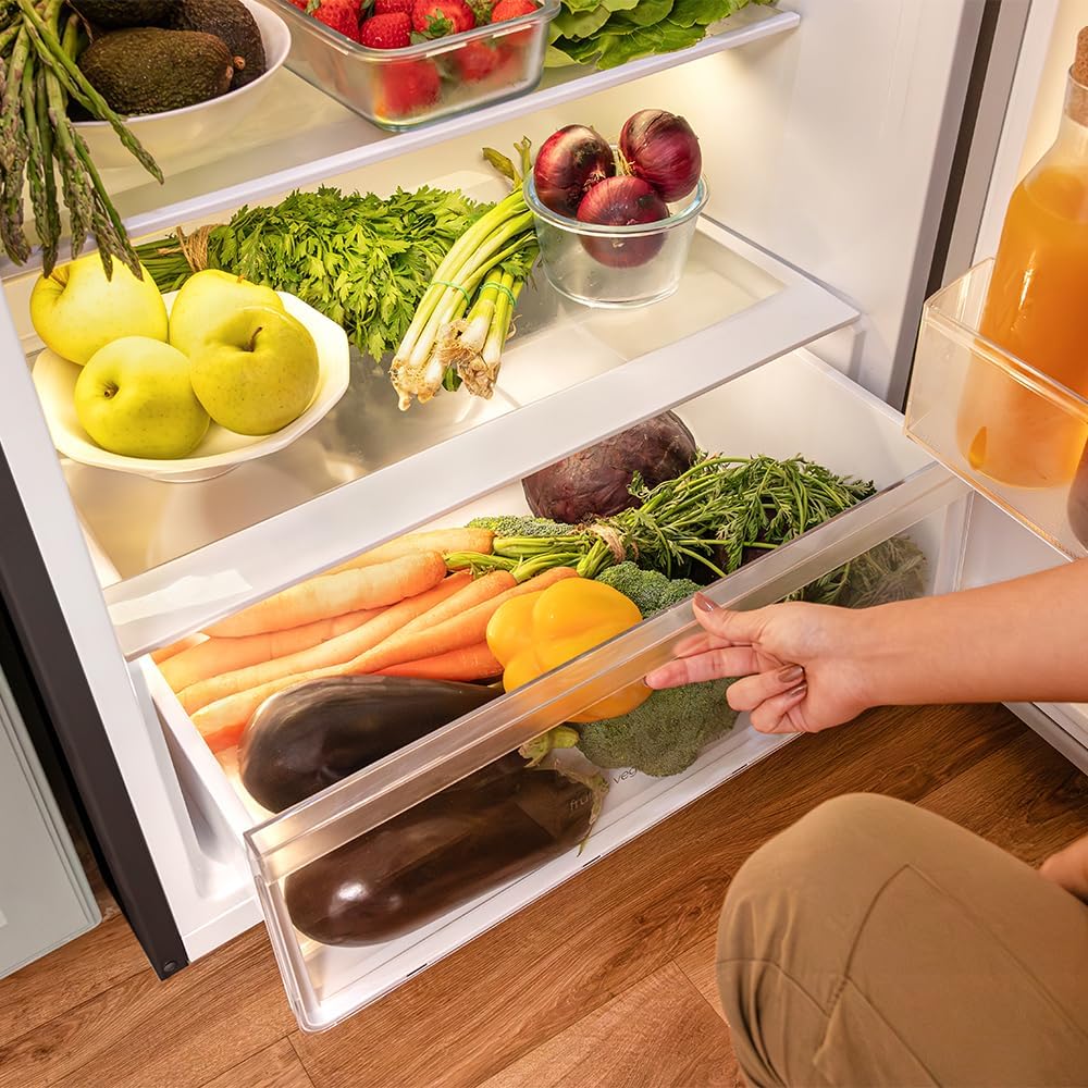 Cecotec - Bolero CoolMarket - 211L - froid auto, classe E, portes réversibles, LED, congélation rapide