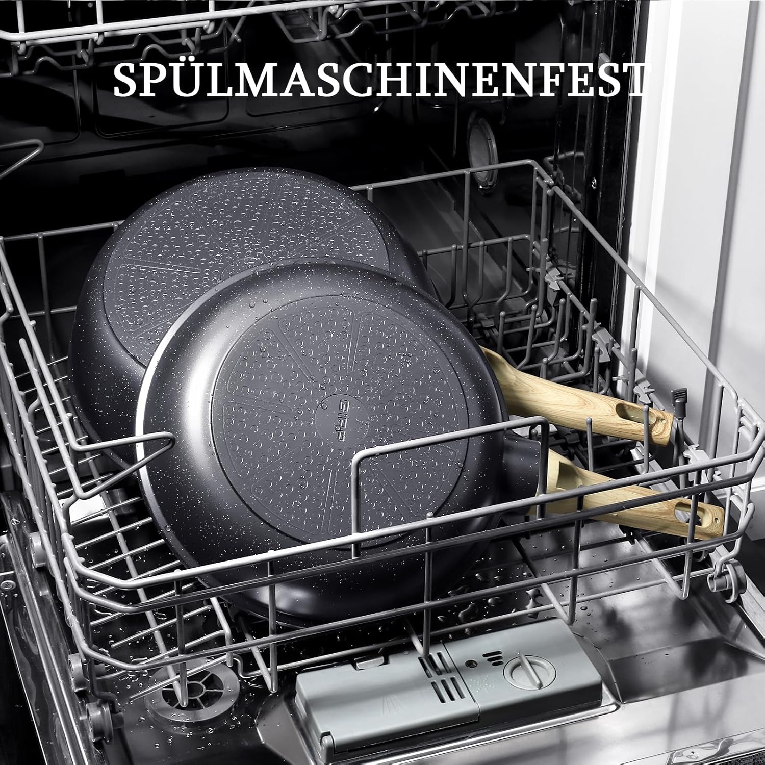 GiPP - poêle à frire en céramique - 24cm - antiadhésive, induction, sans PFAS/PFOA