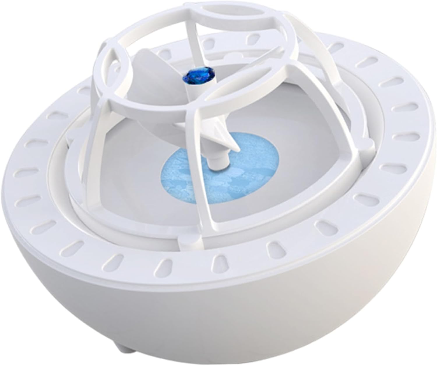 Mini lave-vaisselle compact USB IP67, nettoyage puissant, bleu