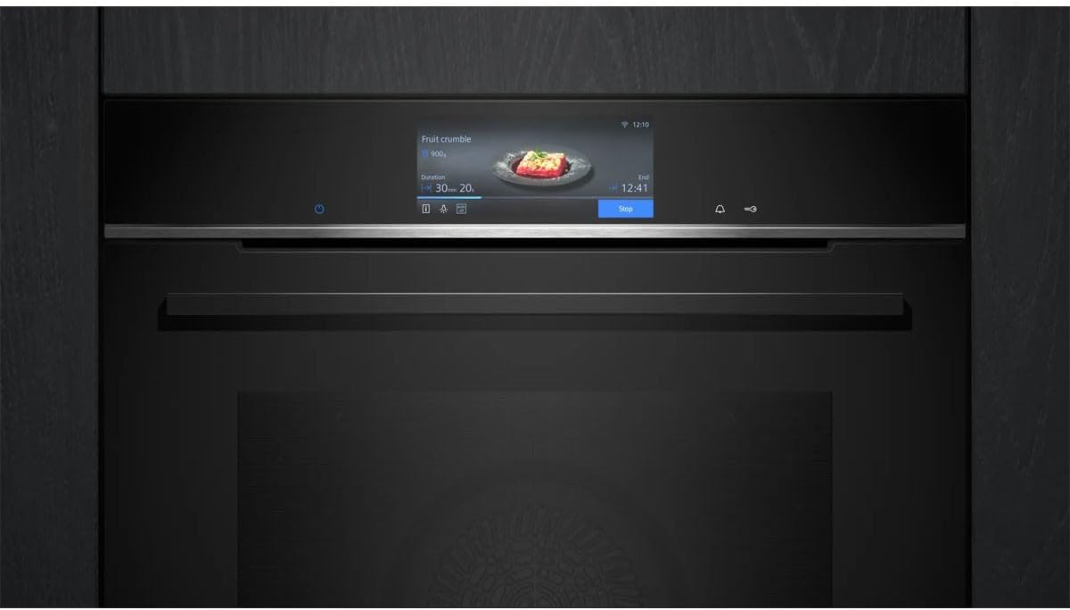 Siemens - four encastrable Série IQ700 - 71L - pyrolyse, 13 modes, HB778G3B1