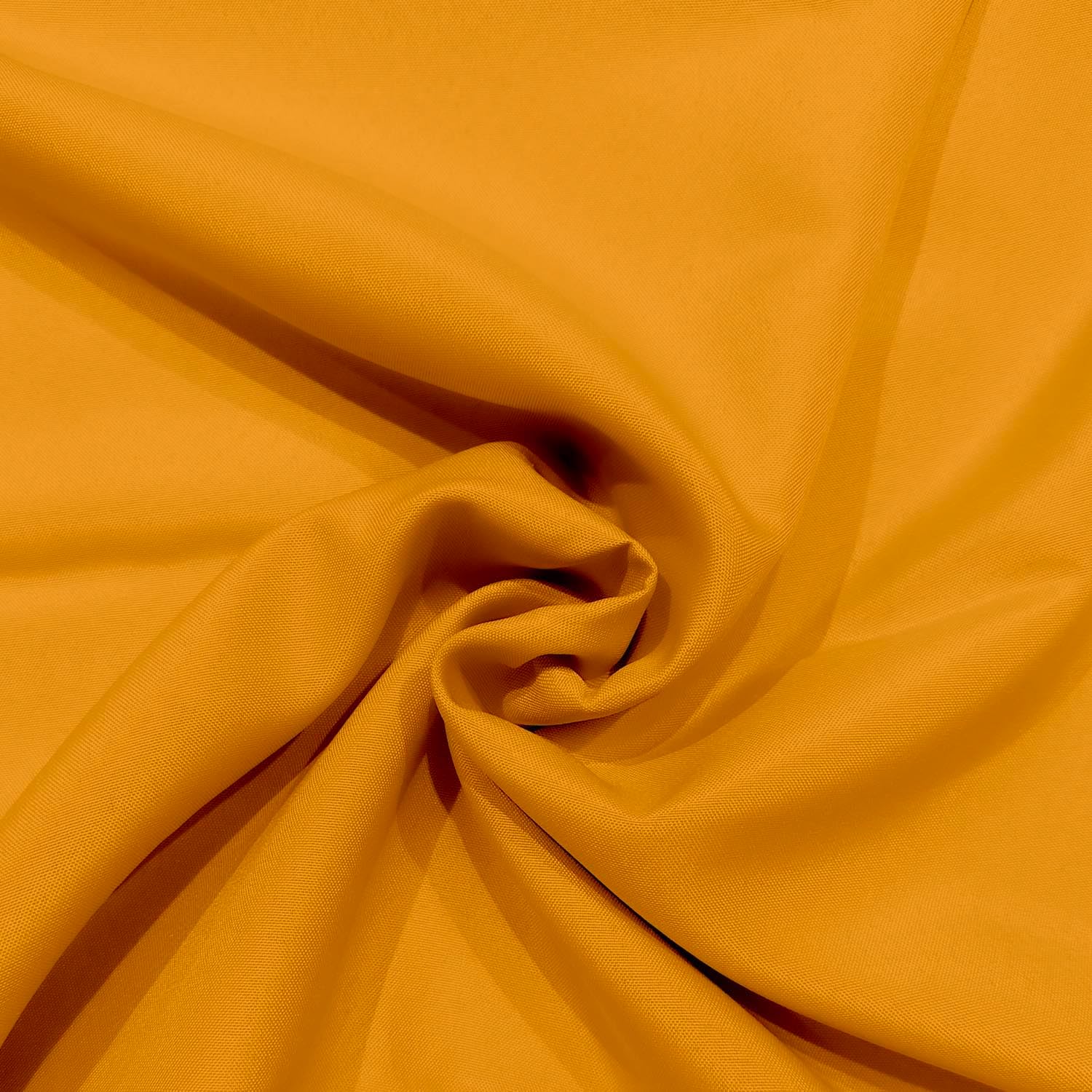 Soleil d'Ocre - Nappe ronde anti-tâches - 180 cm - polyester ocre