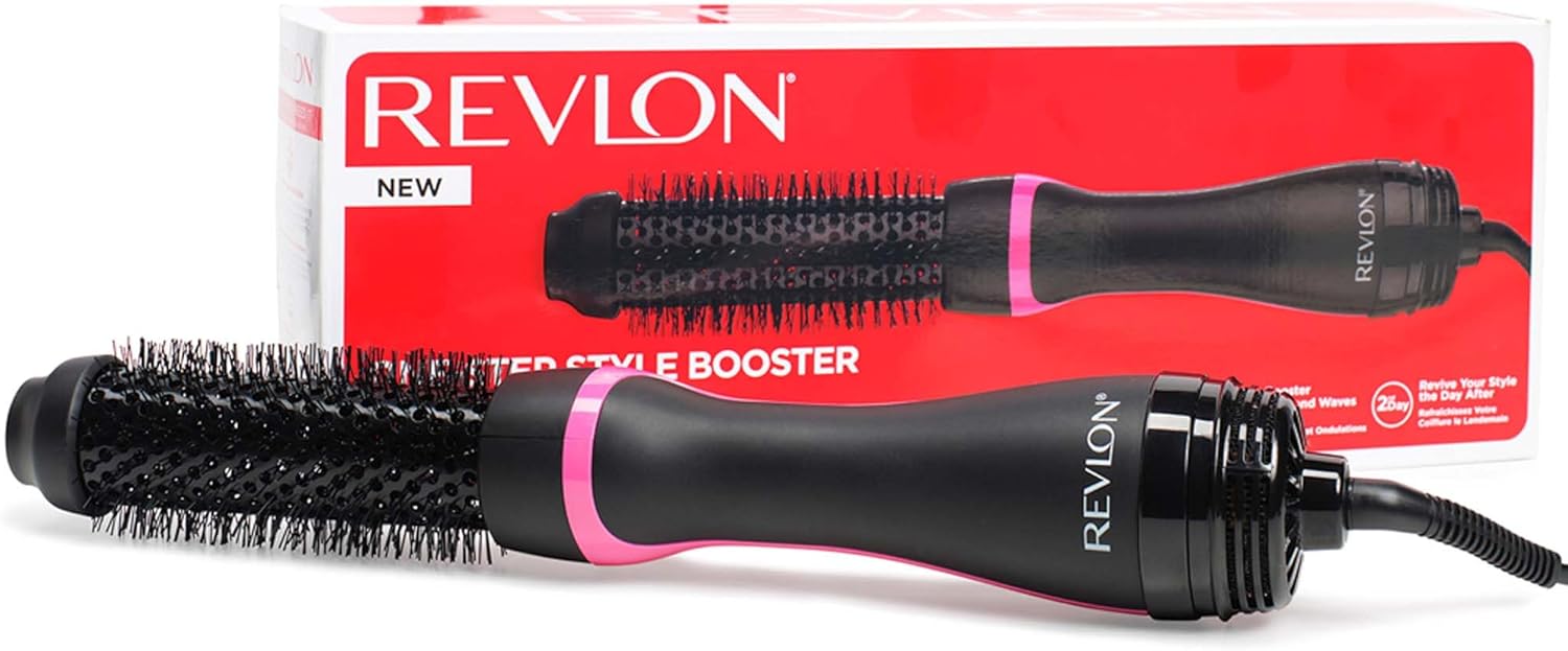 Revlon - One-Step Style Booster - Brosse ronde 38mm, céramique, ionique - RVDR5292UKE