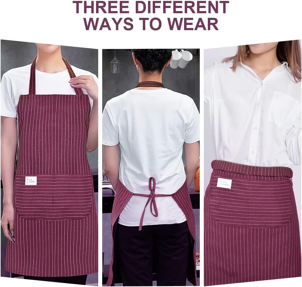 Vicloon - tabliers réglables 2 pièces - imperméable, 2 poches