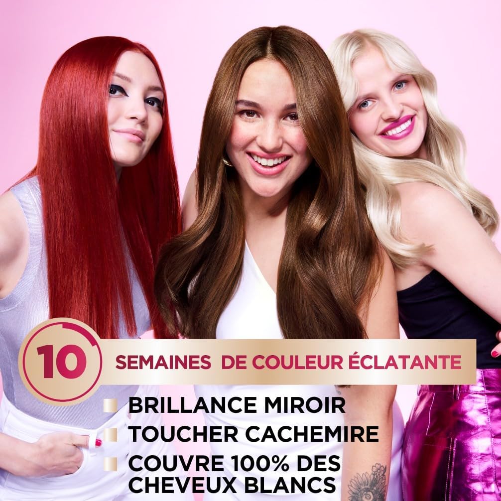 Garnier - Color Sensation - coloration permanente - noir bleuté - couvre cheveux blancs