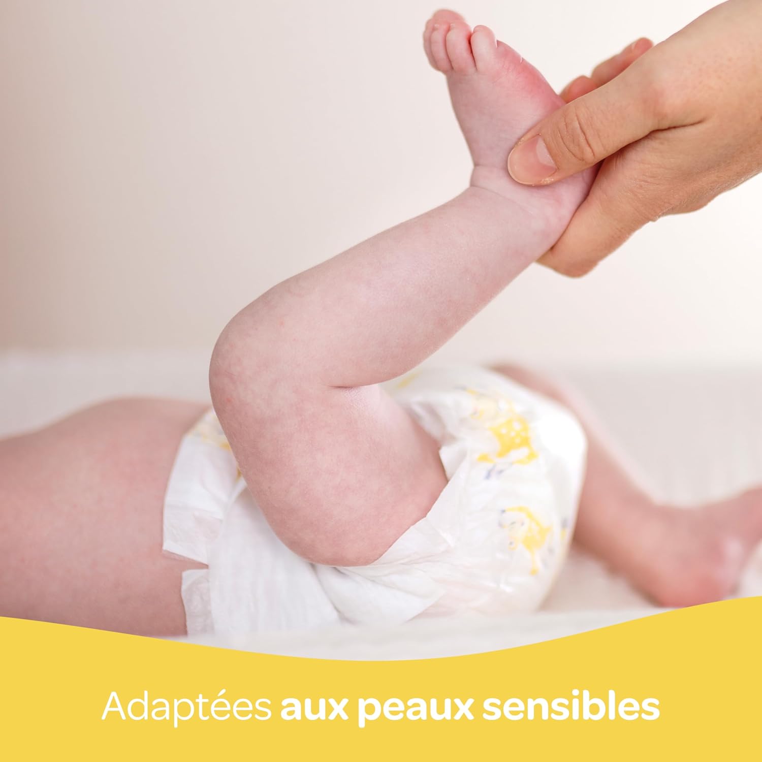 Biolane - couches bébé taille 1 (2-5 kg) - ultra-absorbantes, confort, jusqu'à 12h au sec, pack 162