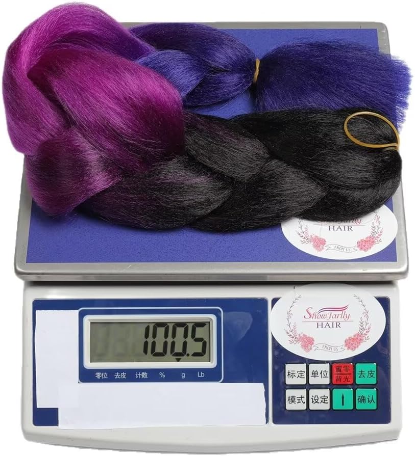 Meches tresse - ombre synthétiques 24