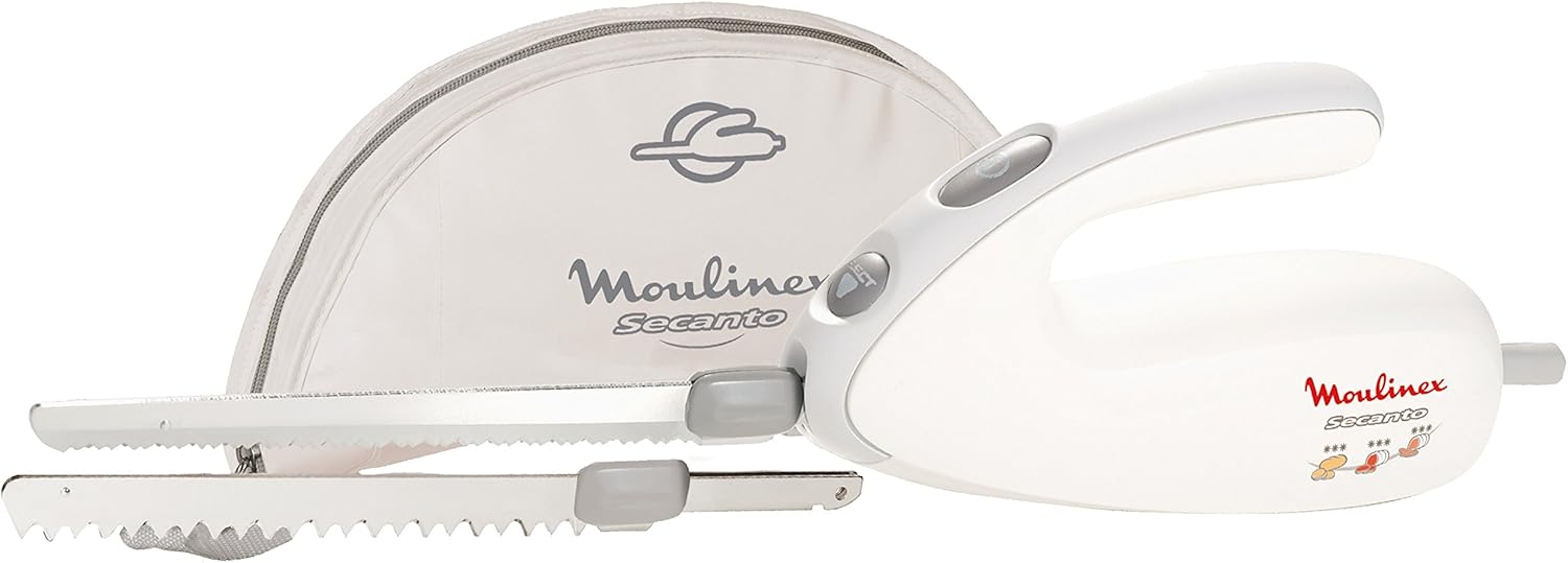 Moulinex - couteau électrique 100W - lames à découper - DJAC41