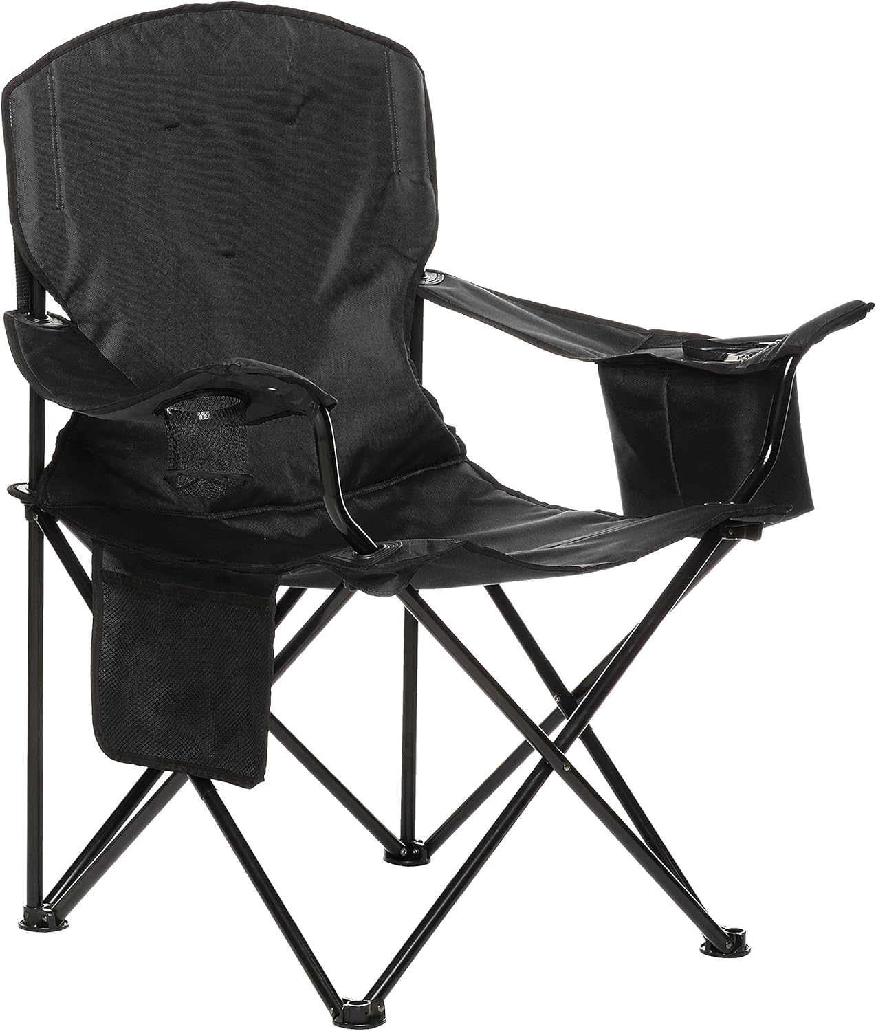 maxxidealz Basics - chaise de camping avec poche isotherme - pliable, confortable