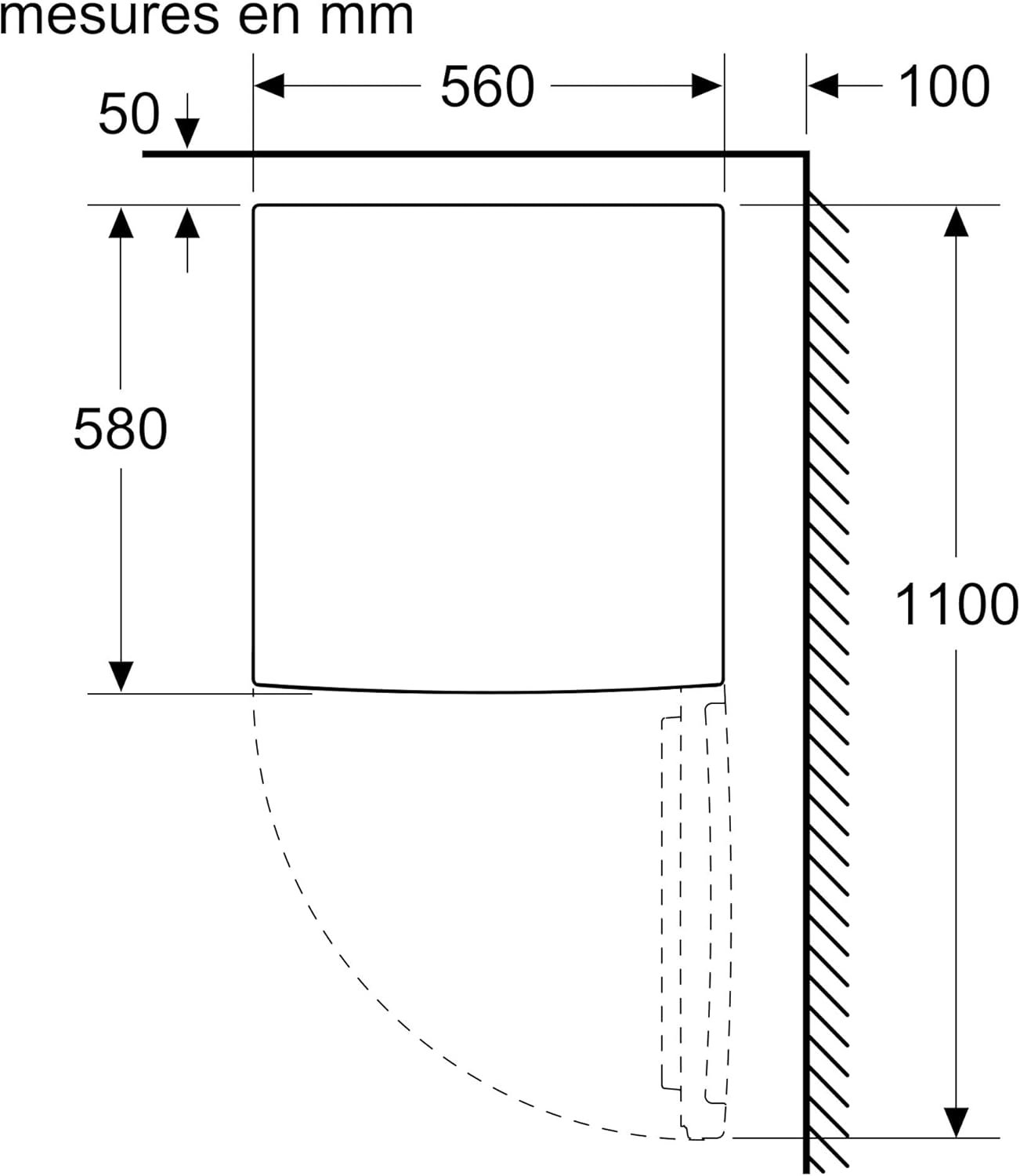Bosch - Série 2 - 85x56 cm - Réfrigérateur compact 120L blanc - KTL15NWEBP