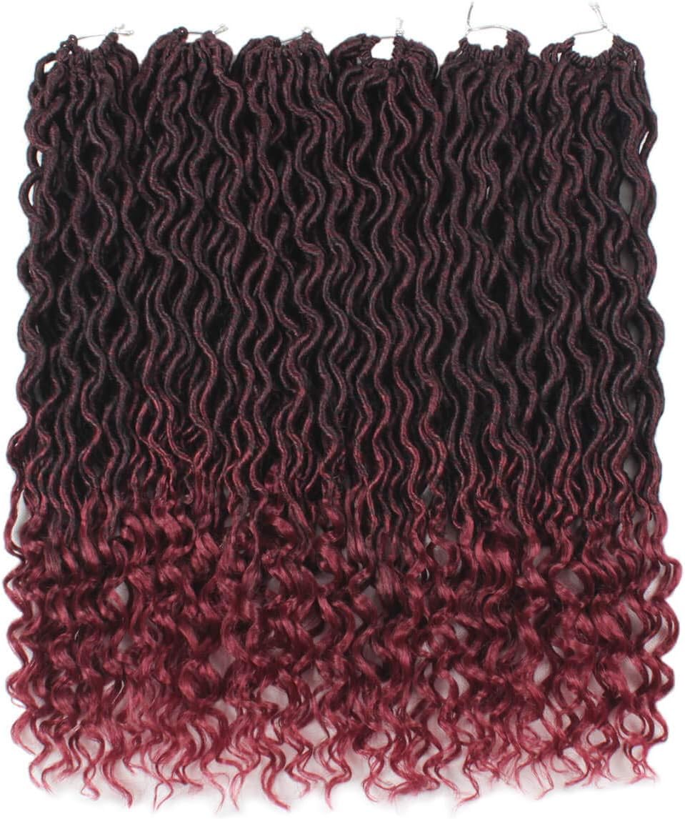 Xtrend - Faux Locs Twist Crochet 18 pouces - 6 packs, 20 mèches, bouclées, synthétiques - TBUG