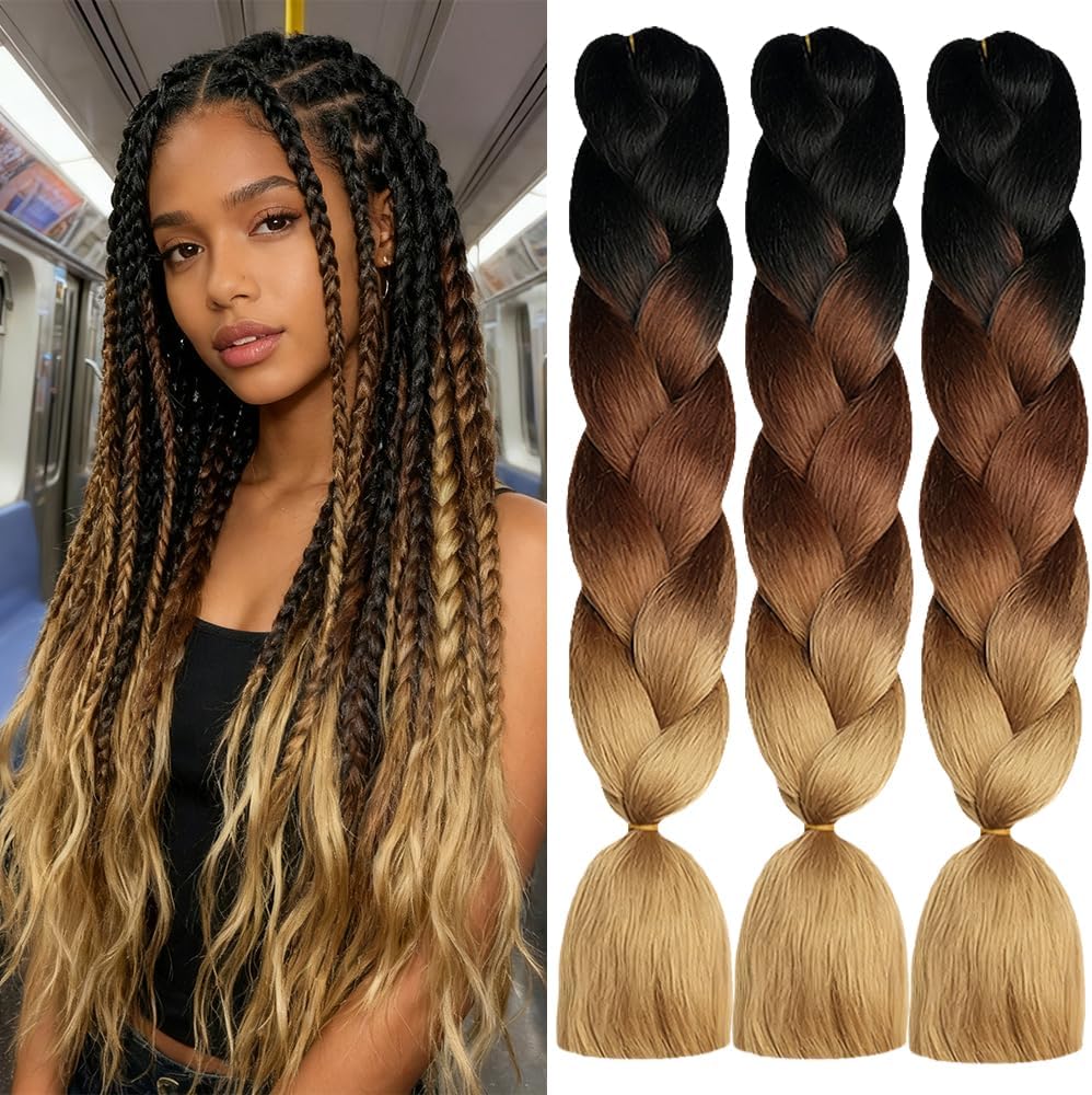 ShowJarlly - Ombre Jumbo Braids 24