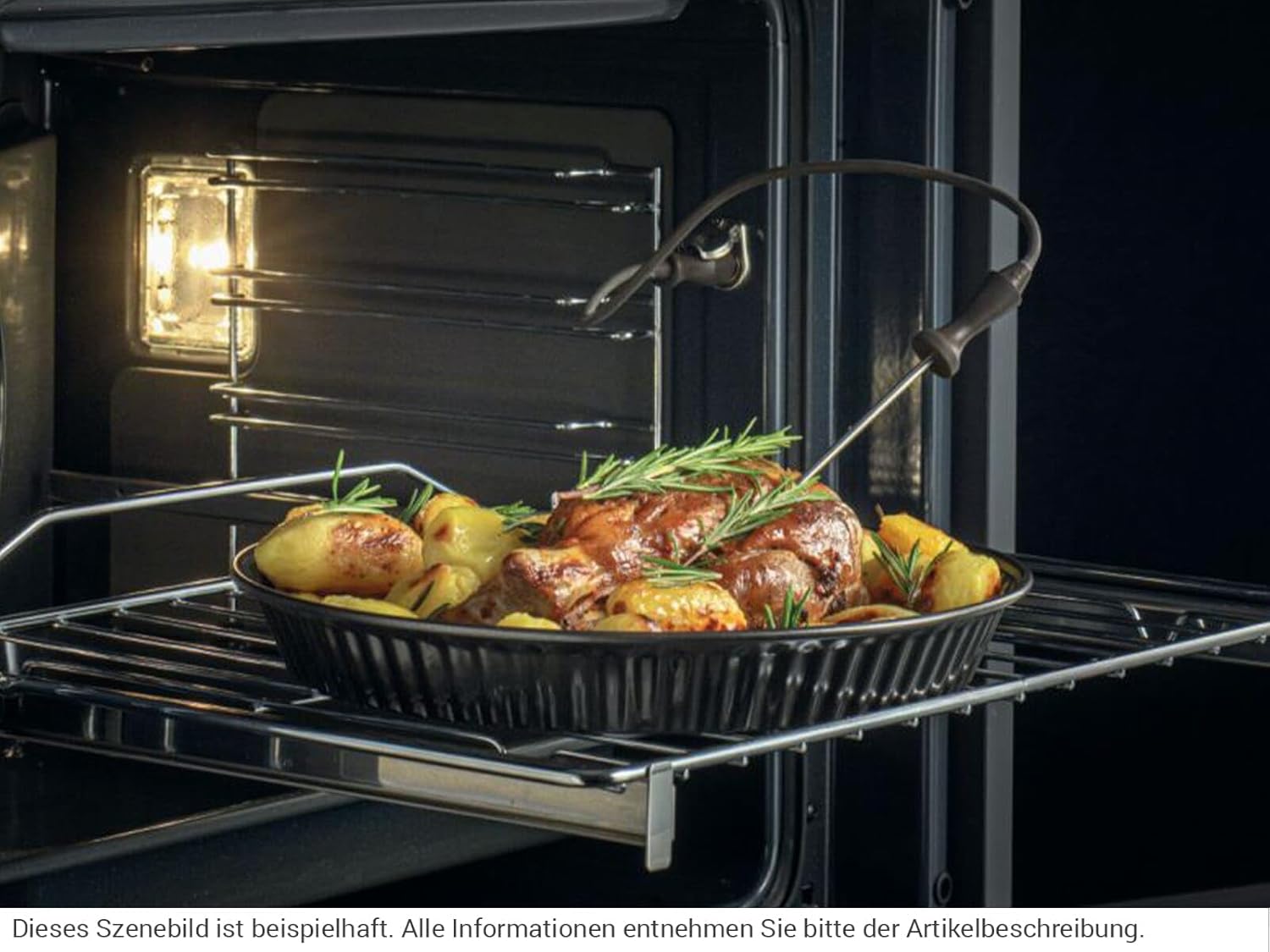 Haier - I-TOUCH Série 4 - 60 cm - four pyrolyse Wi-Fi, 14 fonctions - HWO60SM5T9BHD