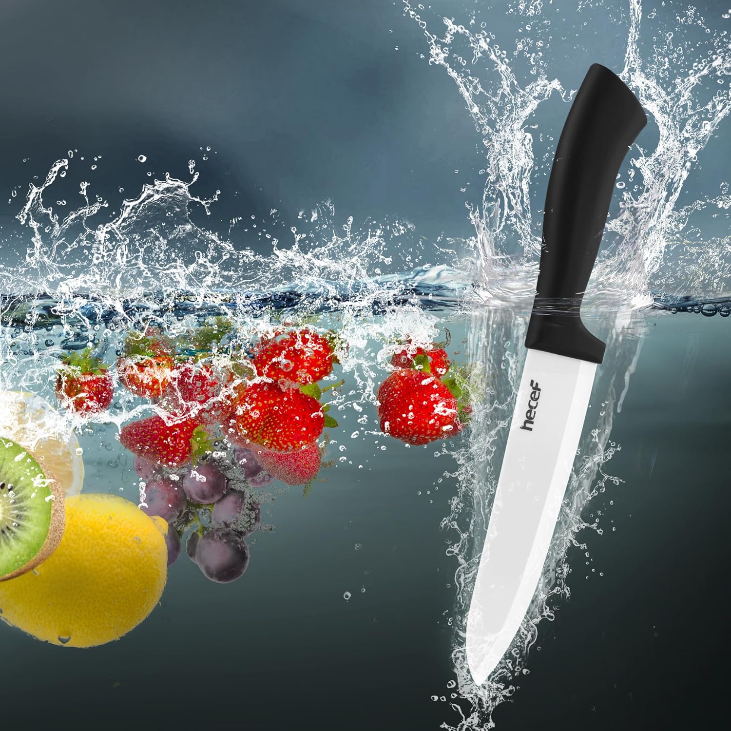 hecef - Couteaux céramique série 3 pcs - 6