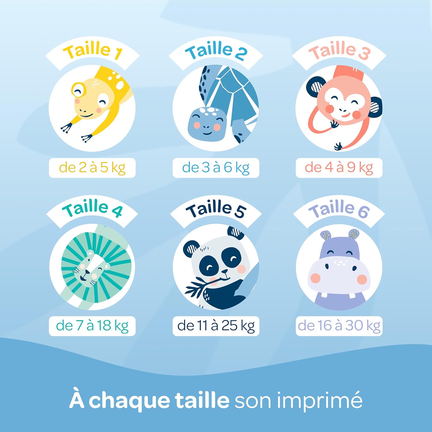 Biolane - Duo évolutif couches bébé T1&T2 - 2-6kg - Ultra absorbantes peaux sensibles