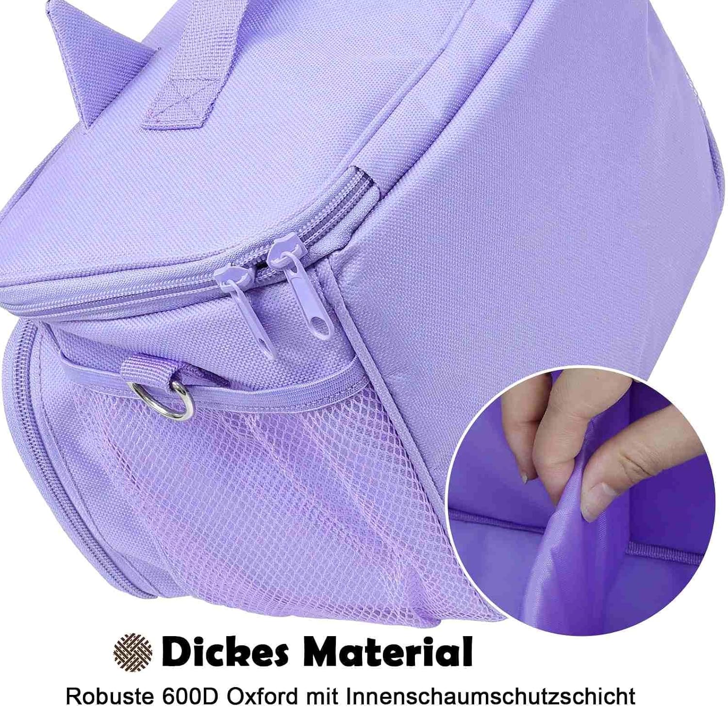 Sac Transport Toniebox - étui violet, grande capacité, bandoulière