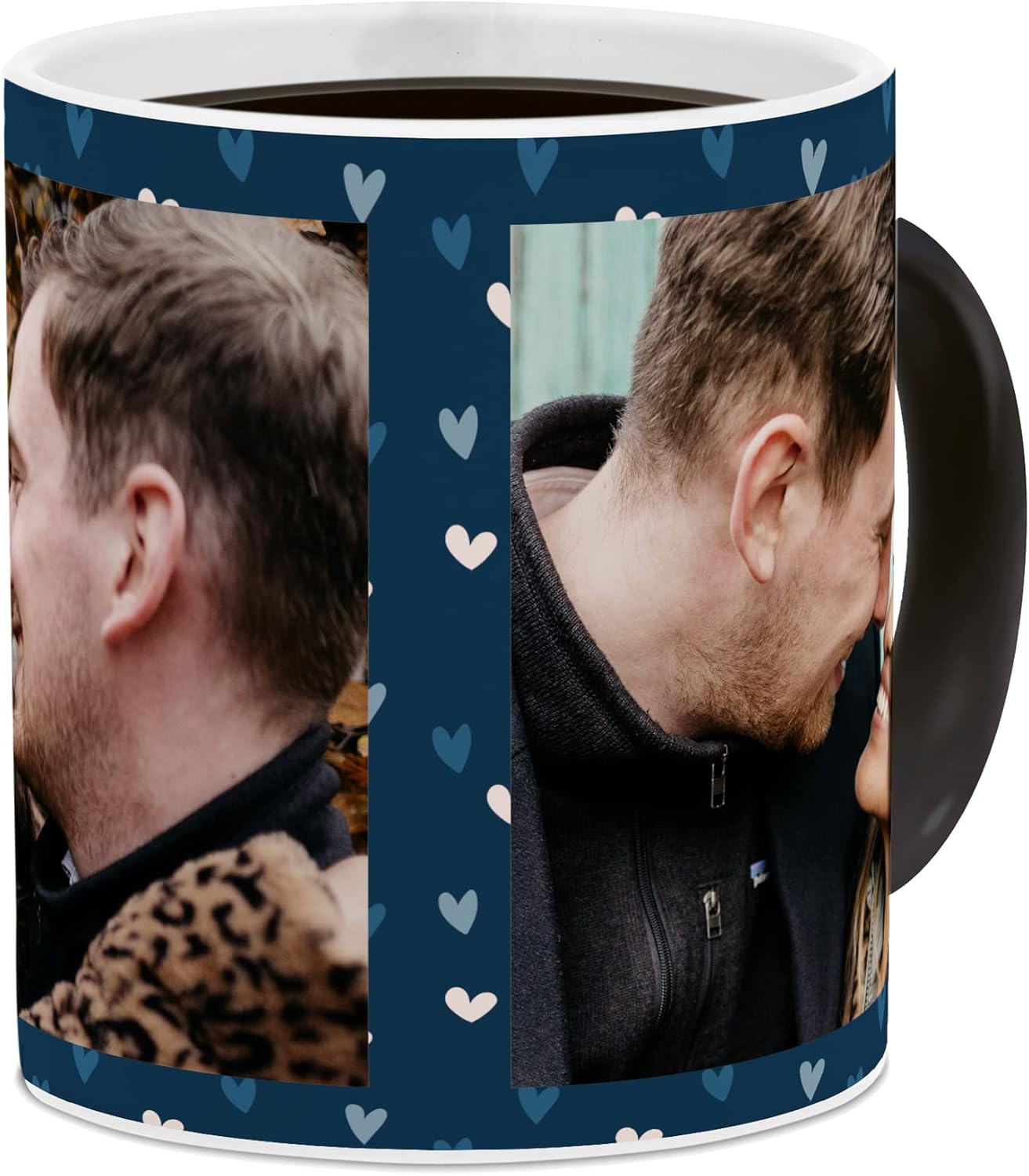 Mug magique personnalisé avec photo – 330ml, cadeau unique, céramique