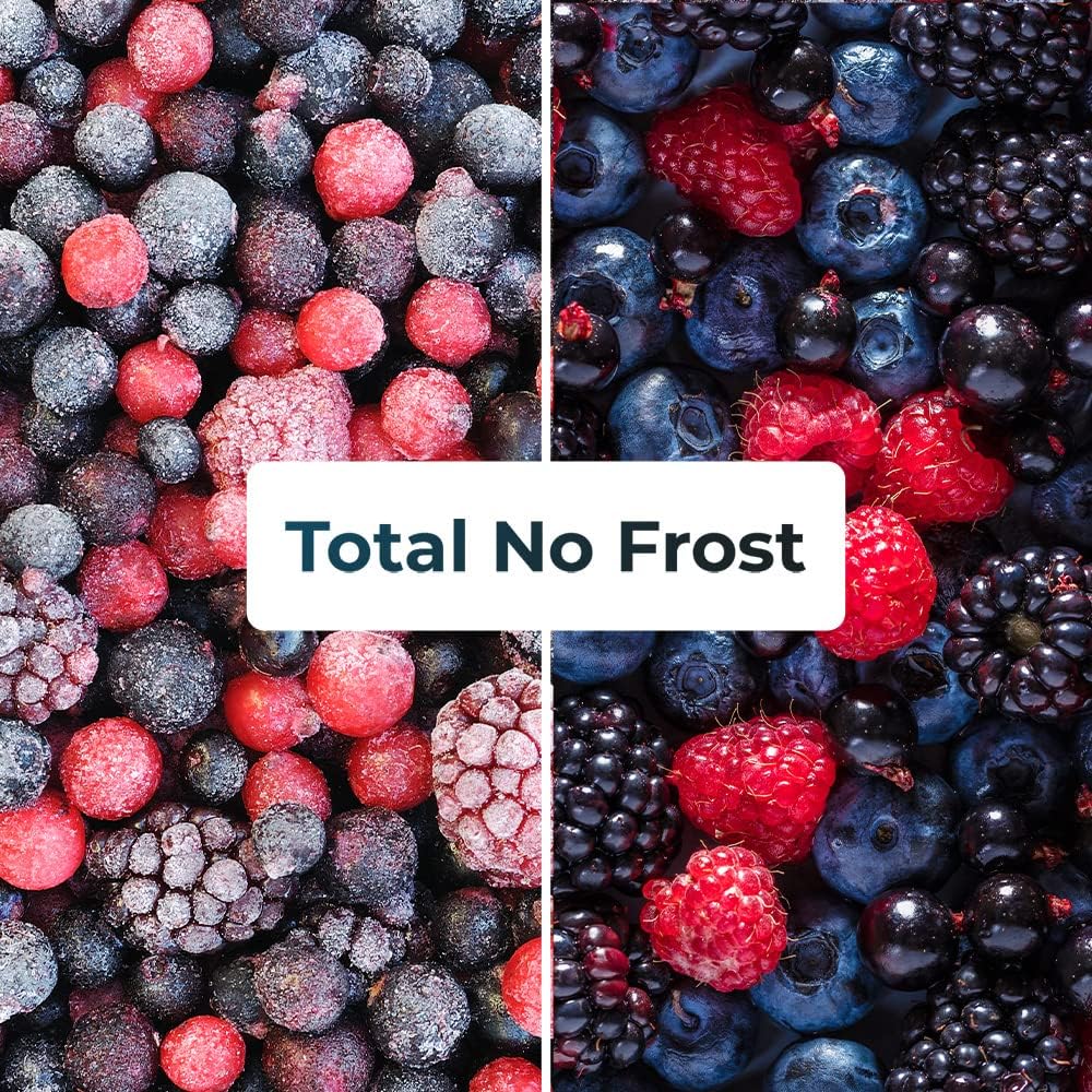 Cecotec - Bolero CoolMarket Combi 250 - 180x55cm - No Frost, Inox, faible conso