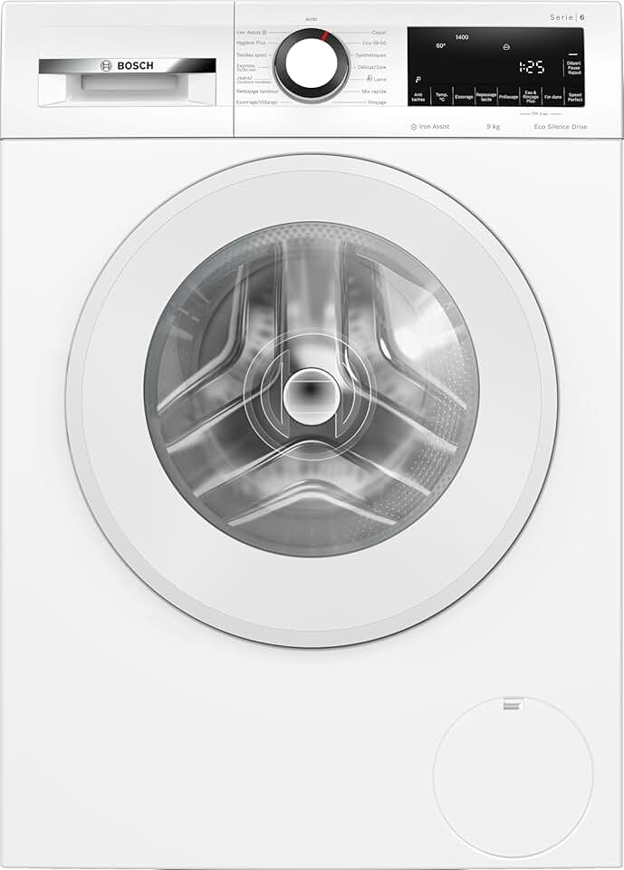 Bosch - Série 6 lave-linge 9kg 1400trs/min blanc compact WGG244Z3FR