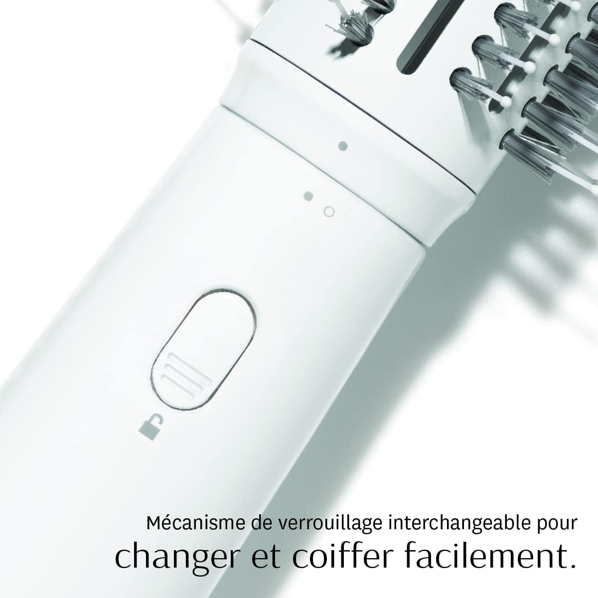 T3 - AireBrush Duo - brosse soufflante, 15 réglages chaleur/vitesse, touche air froid, optimisation volume