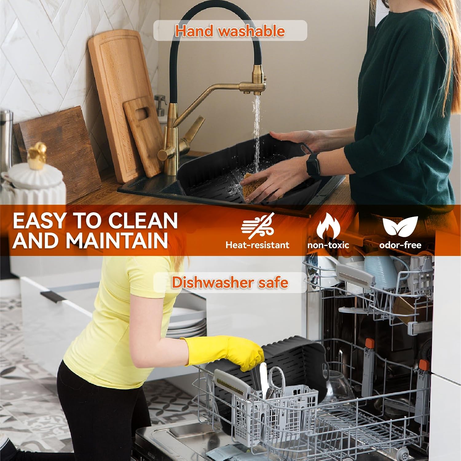 Accessoires Air Fryer - silicone pour Ninja 10.4L, 22 pièces, AF500EU