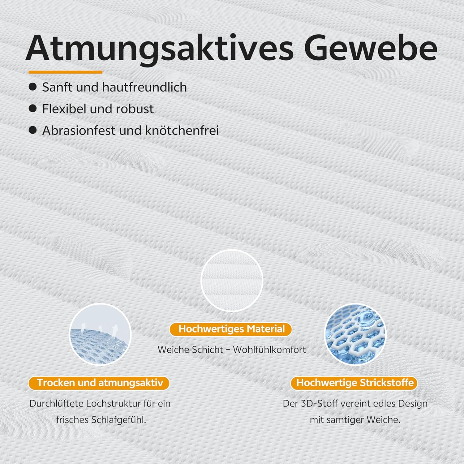 PurrJoys - hybride, 120x200 cm, 25cm, ressorts H3/H4, 7 zones, Oeko-TEX®