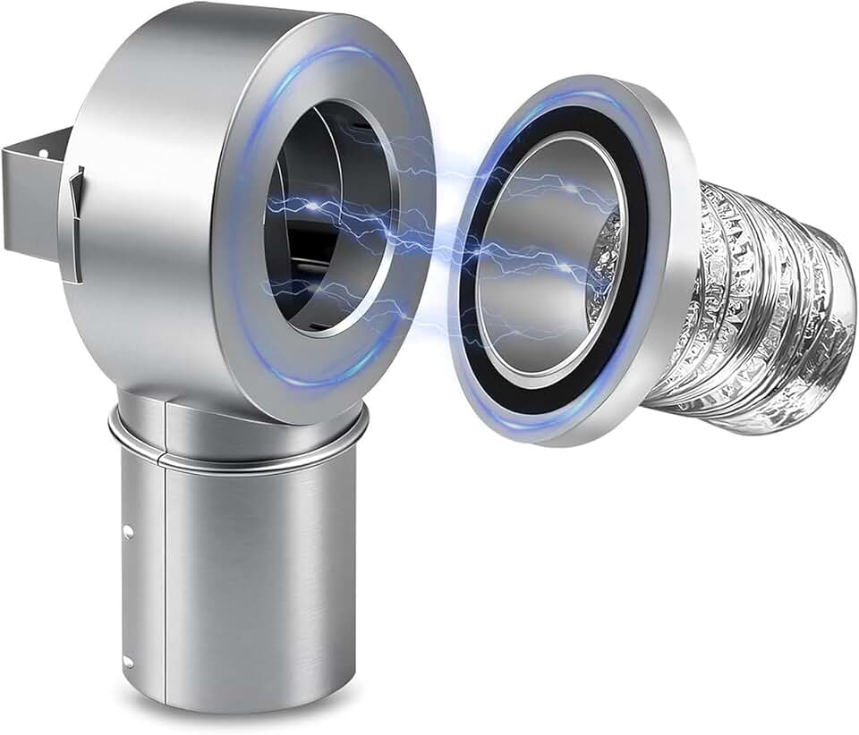 Fafeicy - Connecteur magnétique 90° inox, 4