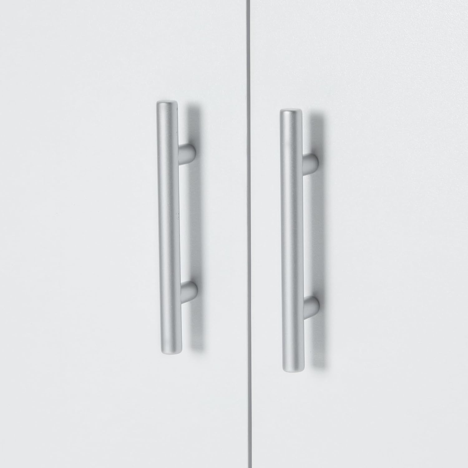 Amazon Basics - armoire de rangement cuisine, blanc, 60x31,5x152,5cm, étagères ajustables