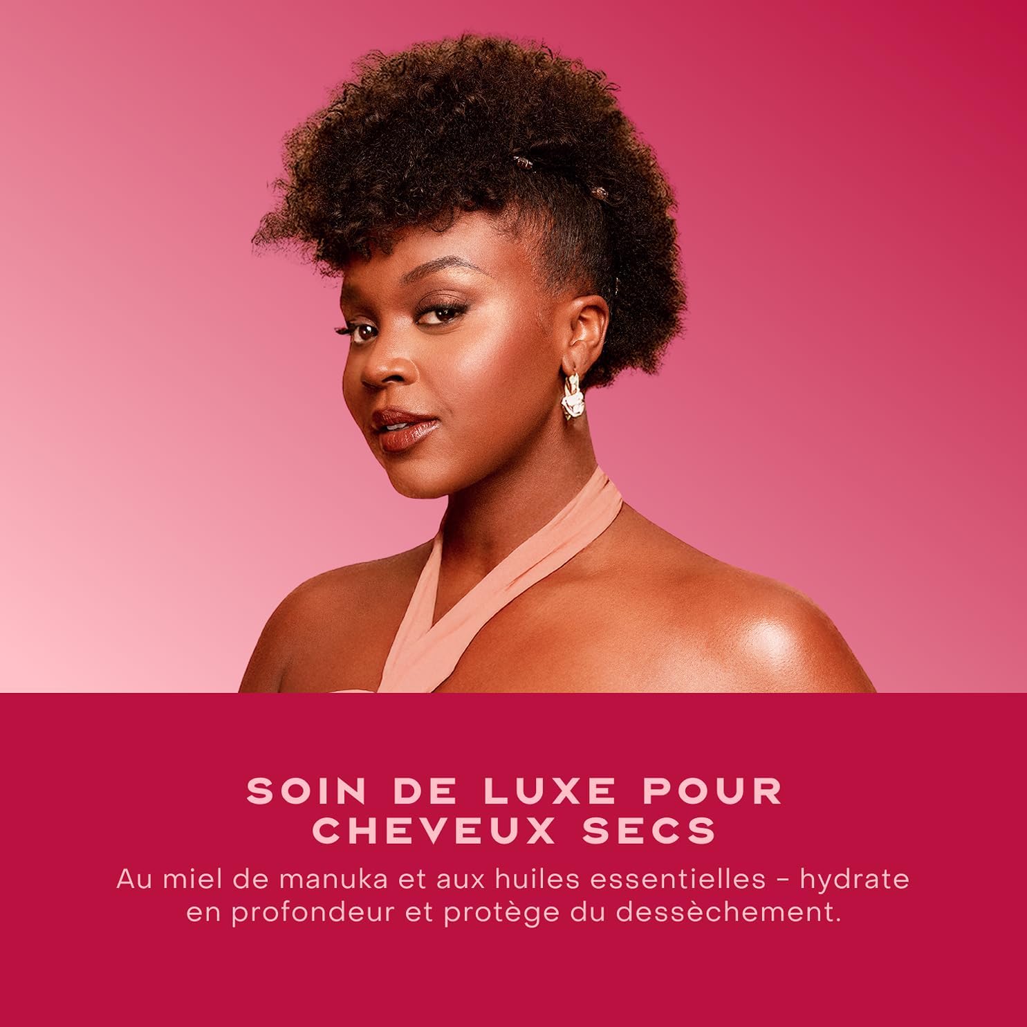 SheaMoisture - Shampooing Miel & Mafura - 384ml - Nourrissant, hydratant