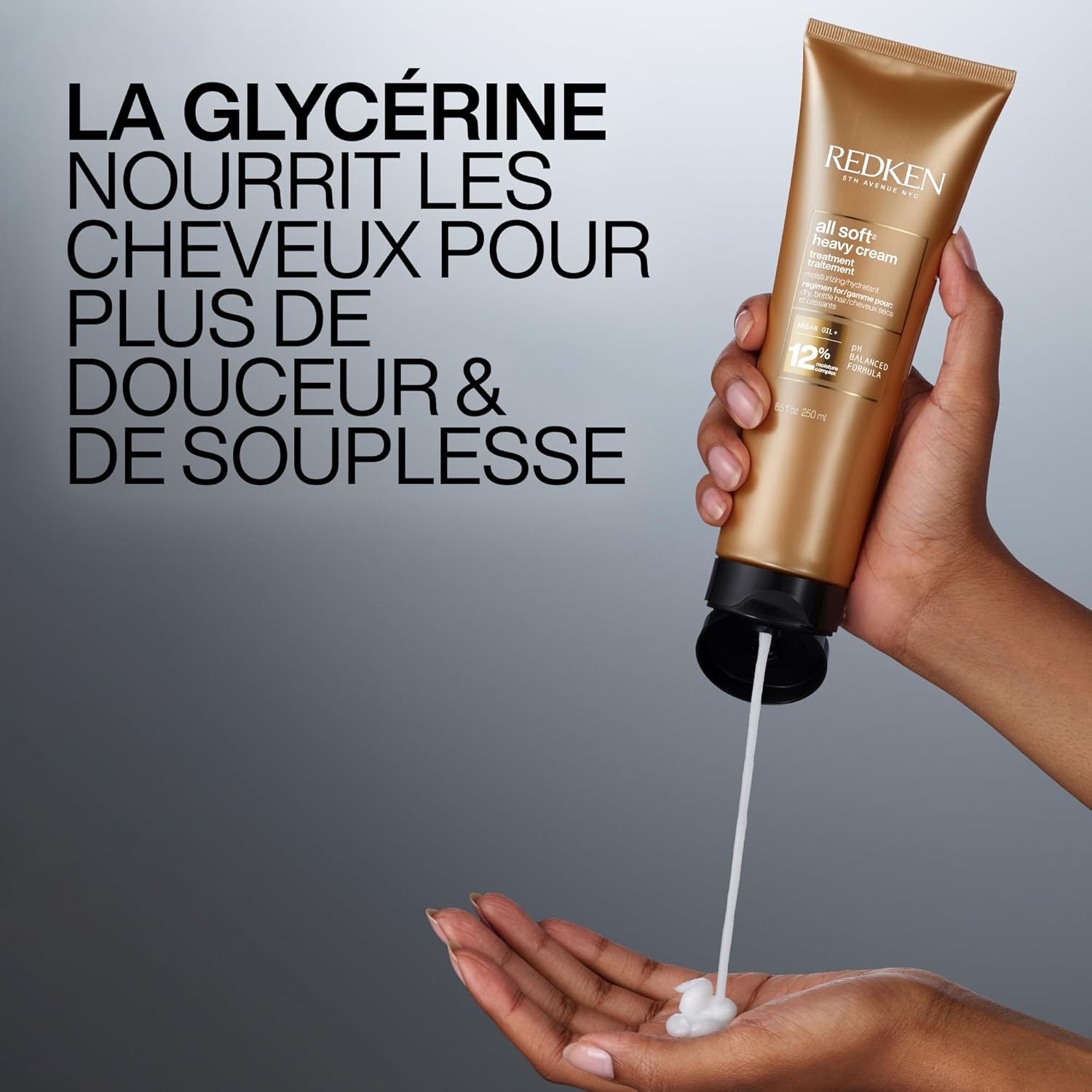 Redken - All Soft - 250ml - masque hydratant kératine & argan