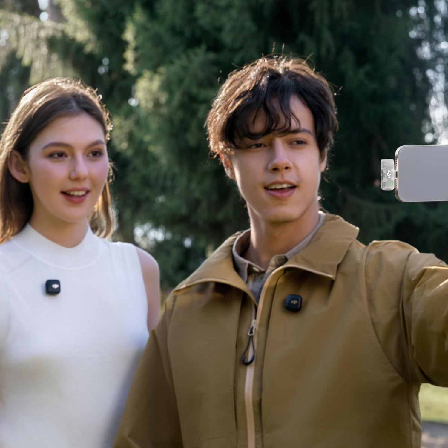 DJI - Mic Mini série - ultraléger - micro sans fil, 300m, réduction bruit