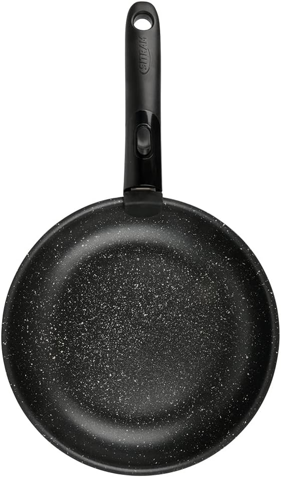 Sitram - Batterie de cuisine alu pressé 10 pièces induction poignée amovible - 713497