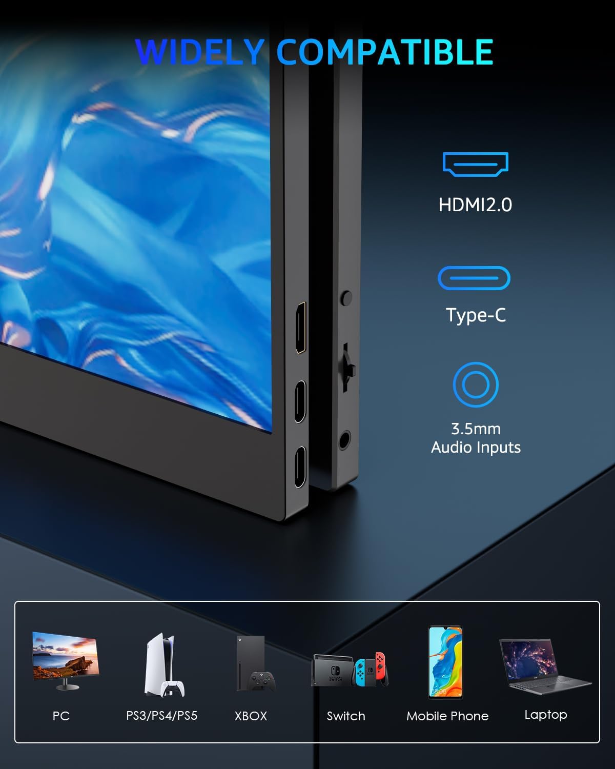 Yodoit - écran portable série 16.1