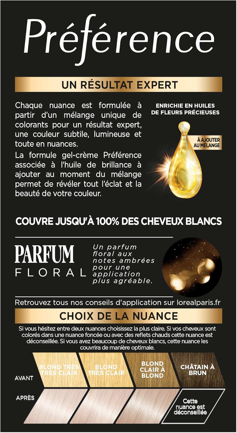 L'Oréal Paris - Préférence Stockholm - blond très clair perlé - lot de 2