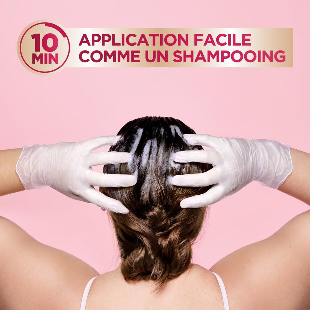 Garnier - Color Shampoo Retouch - coloration semi-permanente - châtain foncé